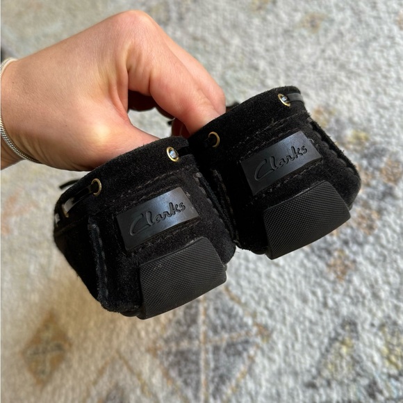 Clarks Artisan Women's Dunbar Cruiser Dark Brown Sueded Loafers women’s Size 9 - Picture 10 of 10